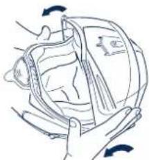 Schuberth S2 - Montaje del visor - 2