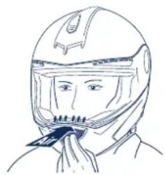 Schuberth S2 - Presa di ventilazione 2 - mentoniera (ventilazione visiera) - 1