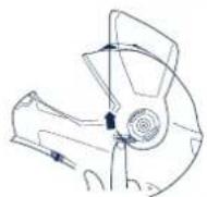 Schuberth S2 - Removing the face shield - 2