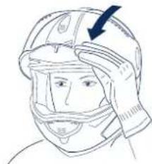 Schuberth S2 - Chiusura della visiera - 1