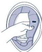 Schuberth S2 - Removing the headband pad - 2