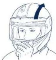 Schuberth S2 - ÖFFNEN DES VISIERS - 1