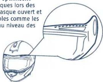 Schuberth S2 - Coussinets antibruit - 1