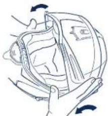 Schuberth S2 - Fitting the face shield - 2