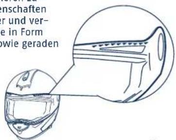 Schuberth S2 - Turbulatoren - 1