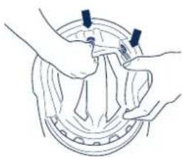 Schuberth C3 Pro - Mounting the crown liner - 2