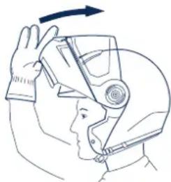 Schuberth C3 Pro - Aperture della mentoniera - 2