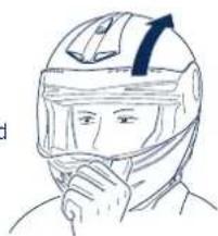 Schuberth C3 Pro - ÖFFNEN DES VISIERS - 1
