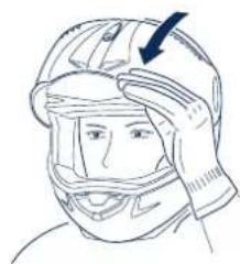 Schuberth C3 Pro - Chiusura della visiera - 1