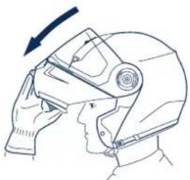 Schuberth C3 Pro - Fermeture de la mention - 1