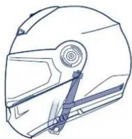 Schuberth C3 Pro - ANTI-ROLL-OFF-SYSTEM (A.R.O.S.) - 1