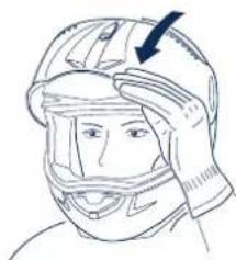 Schuberth C3 Pro - Fermeture de la visière - 1