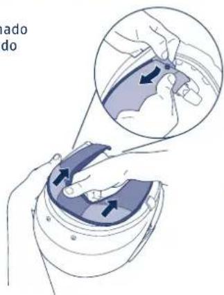 Schuberth C3 Pro - Desmontaje de las almohadillas comport para las mejillas - 1