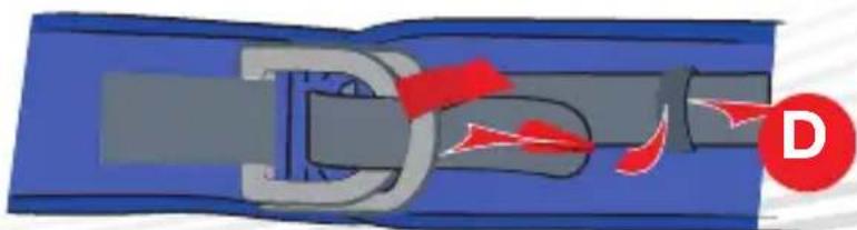 SHARK S700S - CHIN STRAP - 5