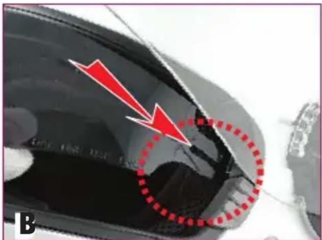 SHARK S700S - OPERATE THE SUN SHIELD: use the - 1