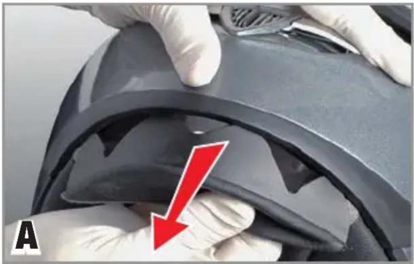 SHARK S700S - BAVETTE ANTI-REMOUS · CHIN COVER - 1