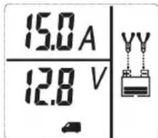 NORAUTO HF 1500 - When the desired charging mode is chosen, press the button to begin the charging process. - 1