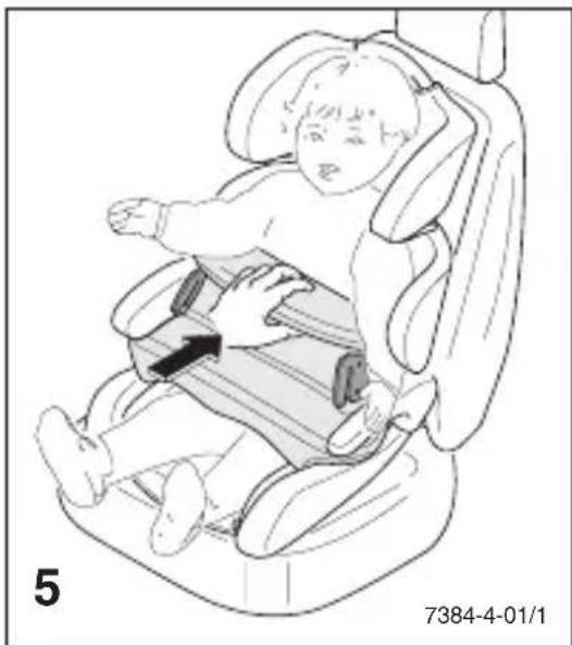 Storchenmuhle Taos - Montaż fotelika w grupie I (z przednim elementem przytrzymującym) - 2
