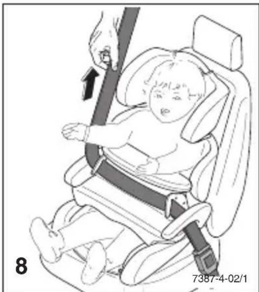 Storchenmuhle Taos - Montaż fotelika w grupie I (z przednim elementem przytrzymującym) - 5