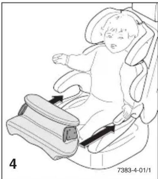 Storchenmuhle Taos - Ugradnja sjedalice u grupi I (sa prihvatnim držačemm) - 1