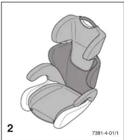 Storchenmuhle Taos - Montage- und Gebrauchsanleitung Gruppe I, II und III (9-36 kg) - 1