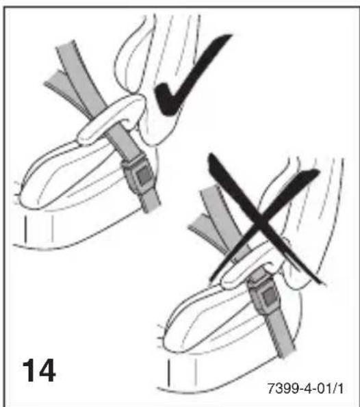 Storchenmuhle Taos - Montaż fotelika w grupie II - III (bez przedniego elementu przytrzymującego) - 4