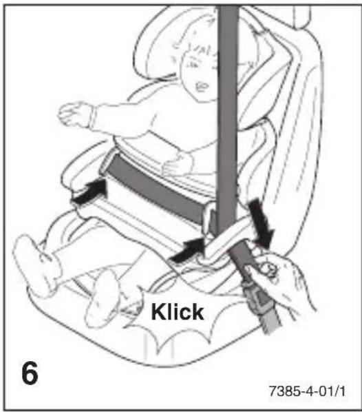 Storchenmuhle Taos - Montaż fotelika w grupie I (z przednim elementem przytrzymującym) - 3