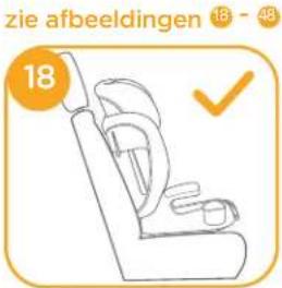 Joie Elevate - Installatie met driepuntsgordel - 1