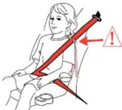 Diono Monterey XT - Proper Buckle Position - 1