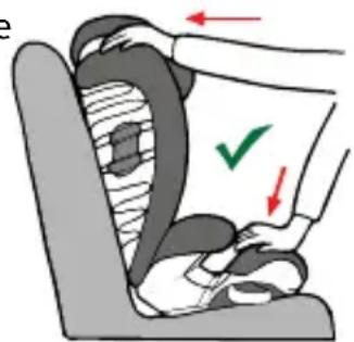 Diono Monterey XT - Proper Positioning on Vehicle Seat - 1