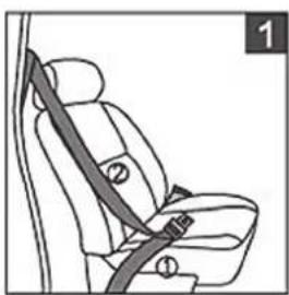 BabyGO Traveller - Montera bilbarnstolen i din bil - 1