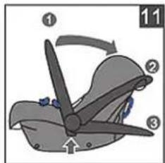 BabyGO Traveller - How to use the car seat - 5