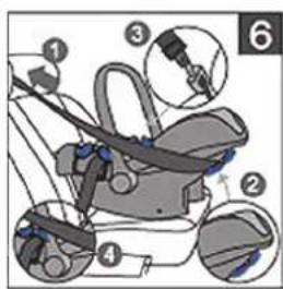 BabyGO Traveller - Einbau des Sicherheits-Baby-Autositzes in Ihr Auto - 6