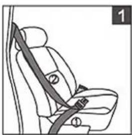 BabyGO Traveller - Instalarea scaunului de bebelusi. - 1