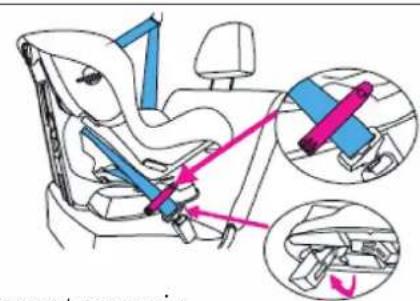 BabyGO Tojo - DUE METODI DI INSTALLAZIONE PER IL SEGGIOLINO DI SICUREZZA - 3