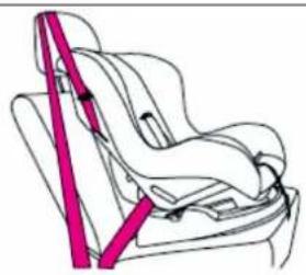 BabyGO Tojo - POSITION DE LA CEINTURE DE SECURITE - 3