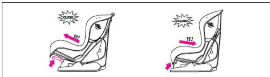 BabyGO Tojo - AJUSTE DEL RECLINE - 1