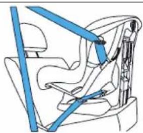 BabyGO Tojo - ROUTING OF THE SEAT BELT - 4