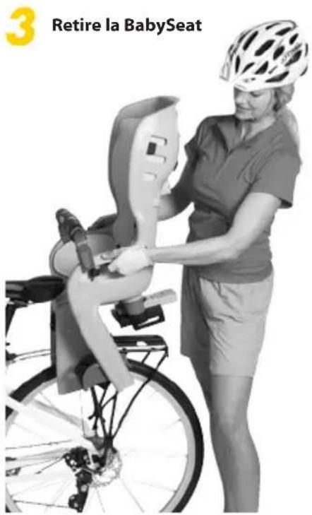 Topeak BabySeat II - Eliminar BabySeat - 3