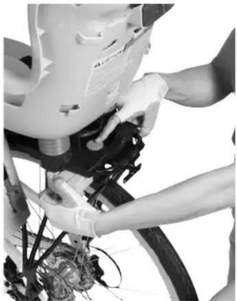 Topeak BabySeat II - Remove BabySeat II From Rack - 1