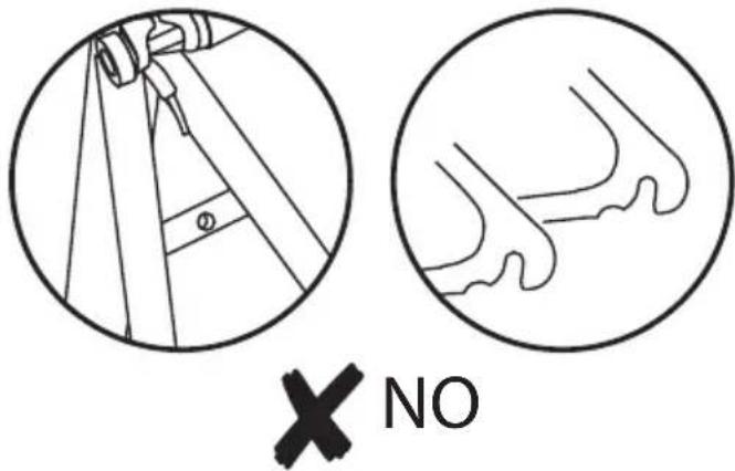 Topeak BabySeat II - CAUTION - 1