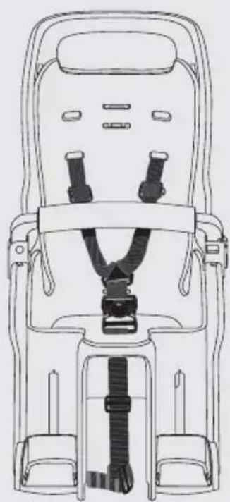 Topeak BabySeat II - So setzen Sie Ihr Kind richtig in den Kindersitz - 8