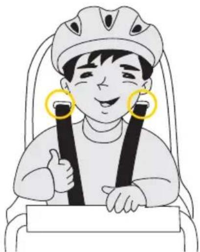 Topeak BabySeat II - Fitting Your Child In BabySeat - 3