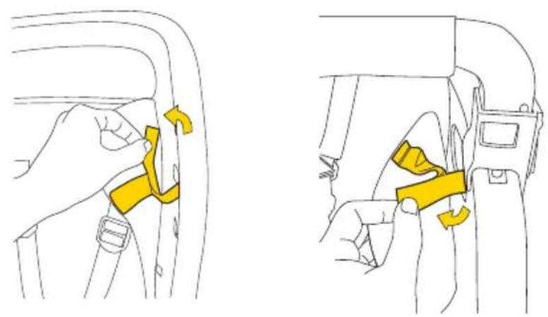 Topeak BabySeat II - Sacar la almohadilla de la silla - 2