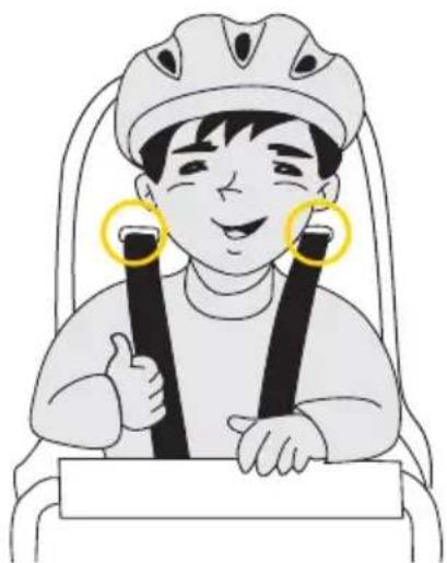 Topeak BabySeat II - Acomodar a su bebé en la silla - 3