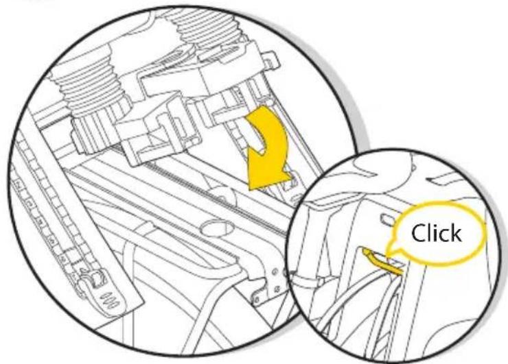 Topeak BabySeat II - Befestigung des Kindersitzes am Gepäckträger - 2