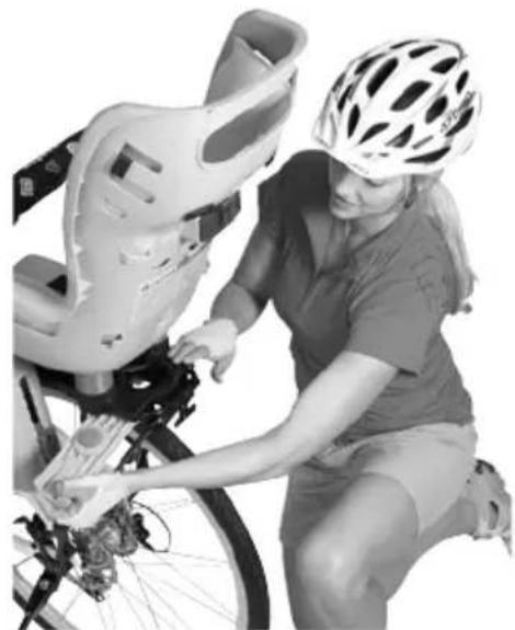 Topeak BabySeat II - Remove BabySeat II From Rack - 2