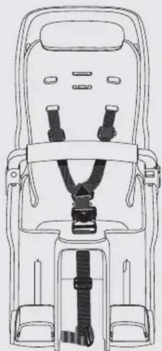 Topeak BabySeat II - Fitting Your Child In BabySeat - 9