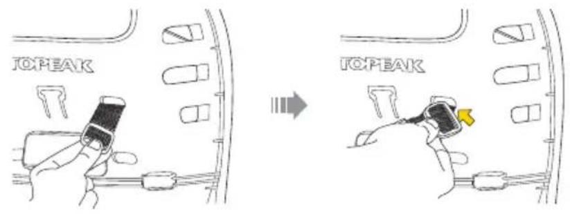 Topeak BabySeat II - Lösen des Sitzpolsters - 1
