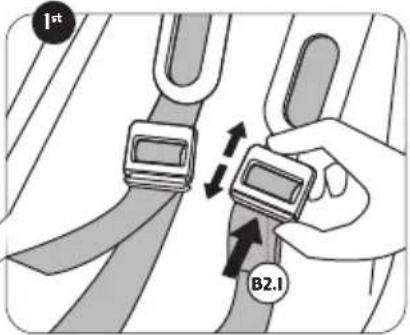 Bobike One maxi EBD - How to Place and Secure the Child in the Seat - 2